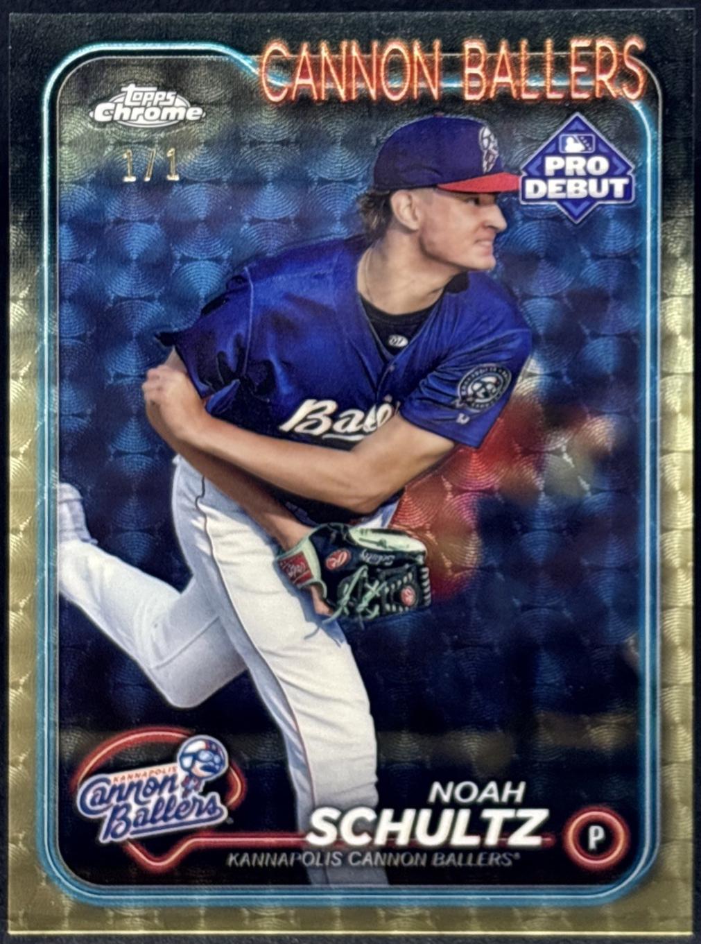 Noah Schultz [Superfractor] #PDC-97