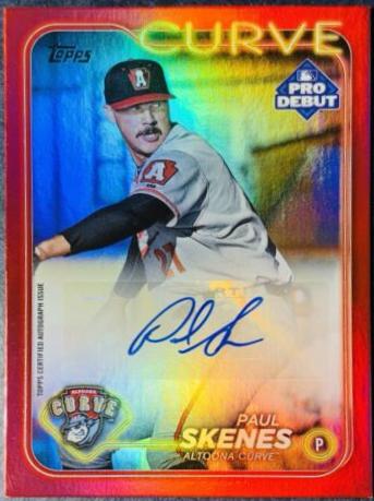 Paul Skenes [Red Refractor Autograph] #PDC-140