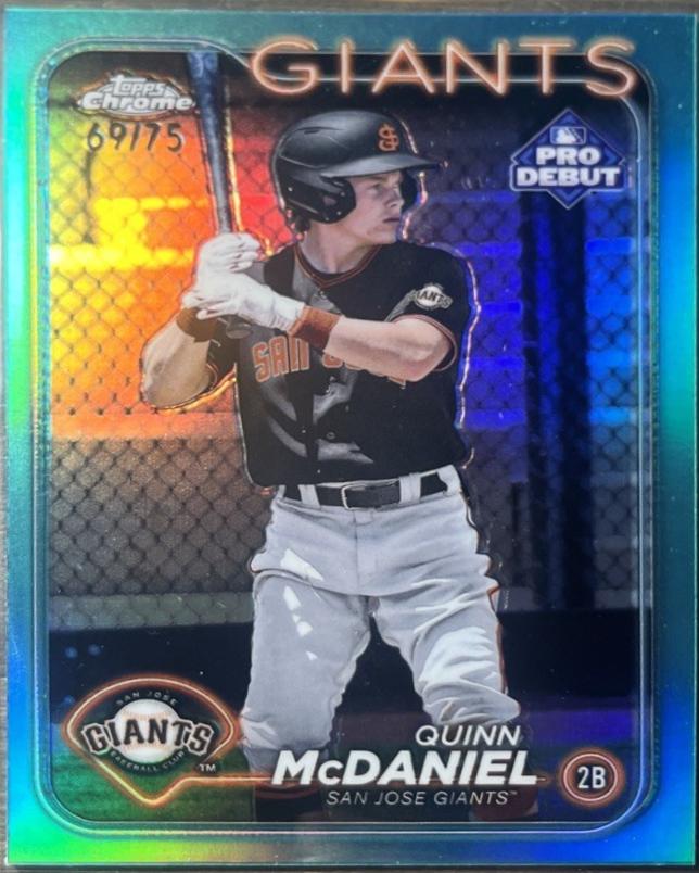 Quinn McDaniel [Aqua Refractor] #PDC-136