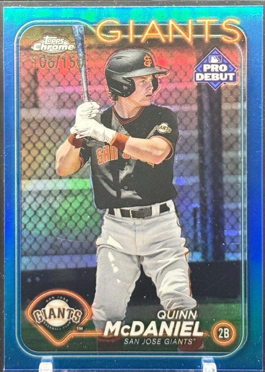 Quinn McDaniel [Blue Refractor] #PDC-136