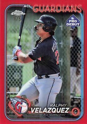 Ralphy Velazquez [Red Refractor Autograph] #PDC-137