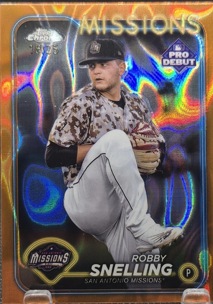 Robby Snelling [Orange Lava Refractor] #PDC-8