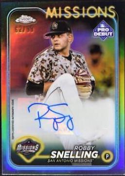 Robby Snelling [Refractor Autograph] #PDC-8
