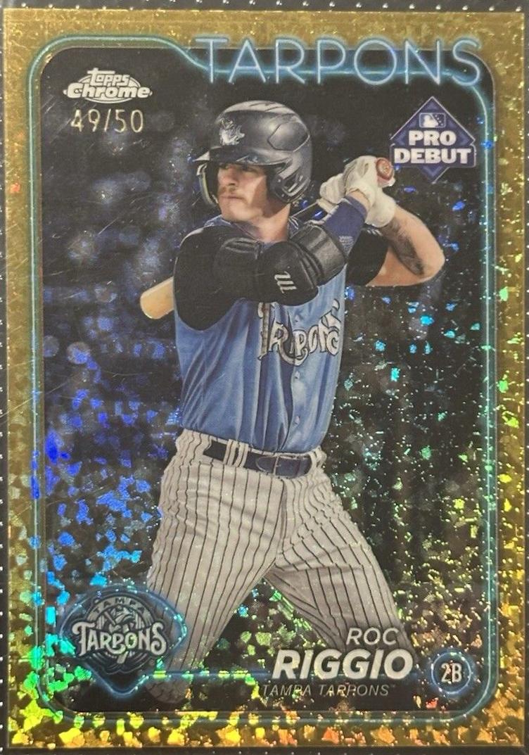 Roc Riggio [Gold Mini-Diamond Refractor] #PDC-112