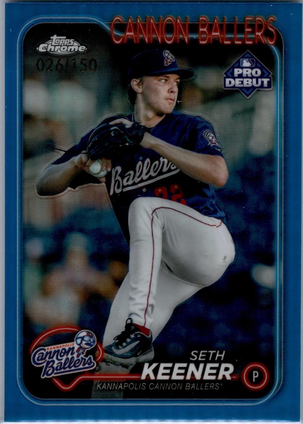 Seth Keener [Blue Refractor] #PDC-64