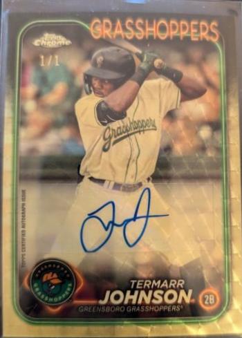 Termarr Johnson [Superfractor Autograph] #PDC-175