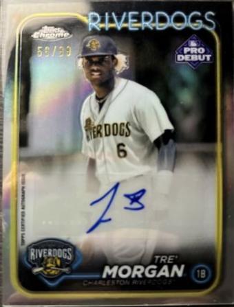 Tre' Morgan [Refractor Autograph] #PDC-18