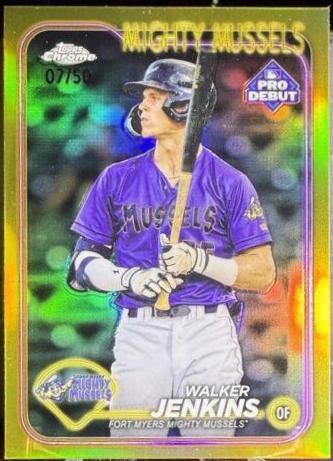 Walker Jenkins [Gold Refractor] #PDC-196