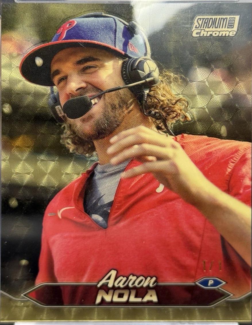 Aaron Nola [Chrome Superfractor] #295