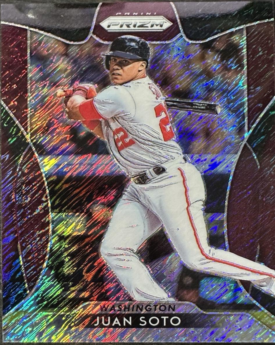 Juan Soto [Burgundy Shimmer Prizm] #146