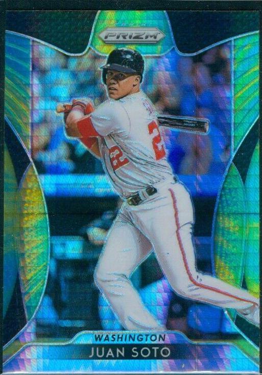 Juan Soto [Green & Yellow Hyper Prizm] #146