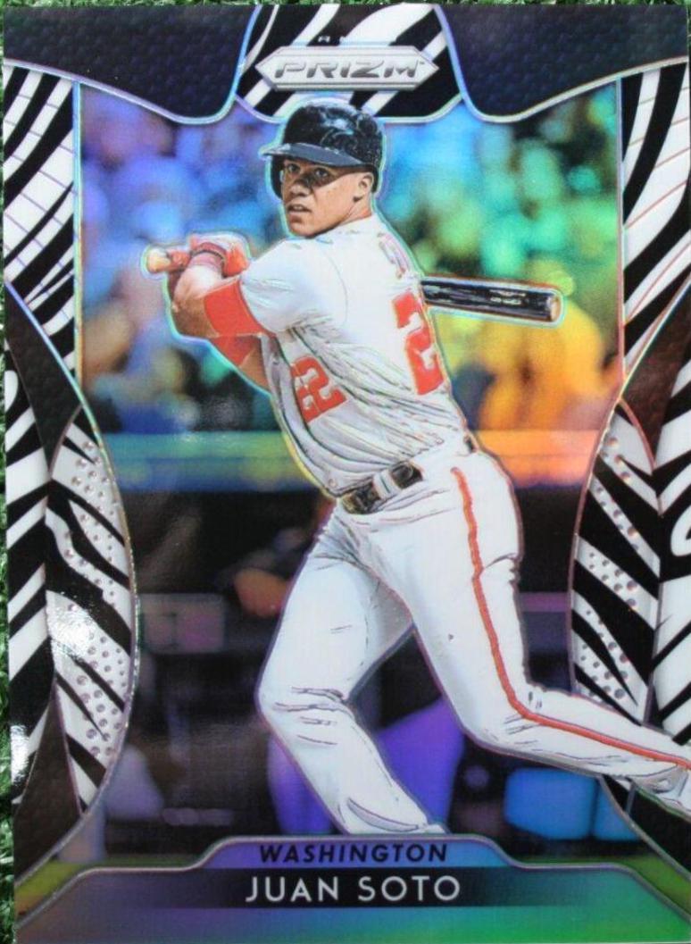 Juan Soto [Zebra Stripes Prizm] #146