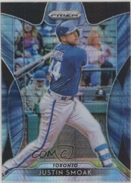 Justin Smoak [Hyper Prizm Blue] #11