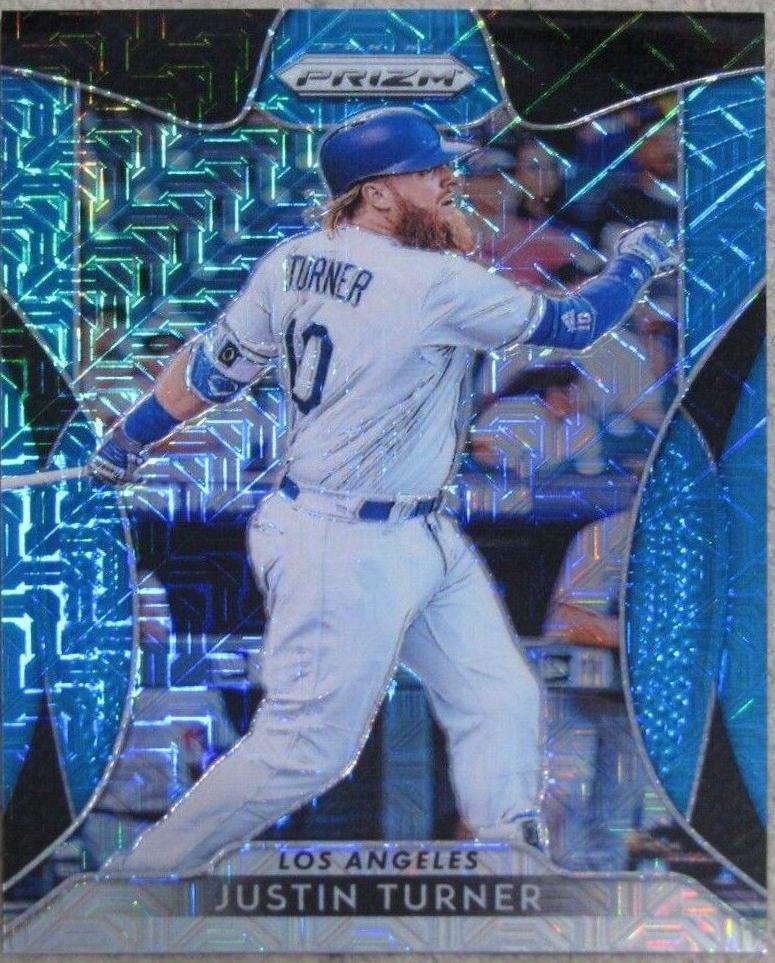 Justin Turner [Blue Mojo Prizm] #16