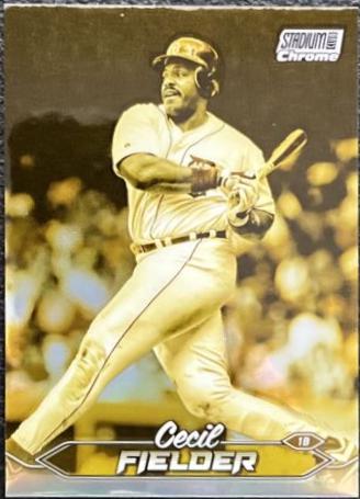 Cecil Fielder [Chrome Gold] #133