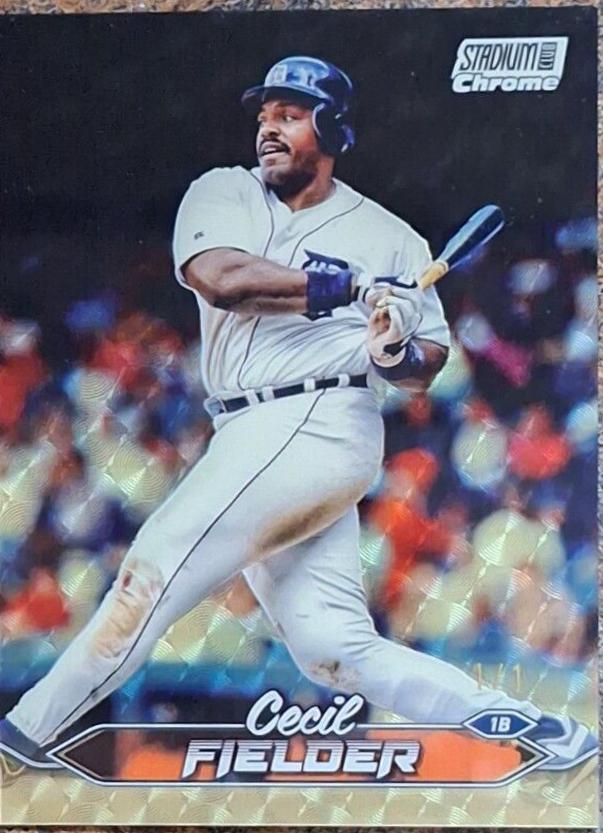 Cecil Fielder [Chrome Superfractor] #133
