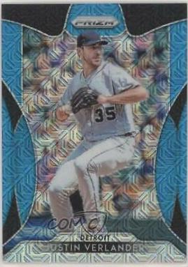 Justin Verlander [Blue Mojo Prizm] #244
