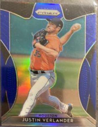 Justin Verlander [Blue Prizm] #164