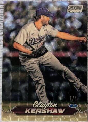 Clayton Kershaw [Chrome Superfractor] #162
