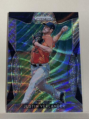 Justin Verlander [Blue Wave Prizm] #164