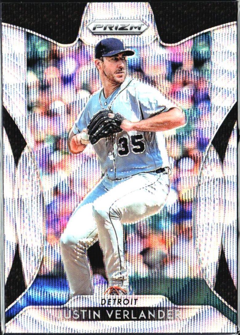 Justin Verlander [Blue Wave Prizm] #244