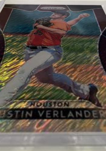 Justin Verlander [Burgundy Shimmer Prizm] #164