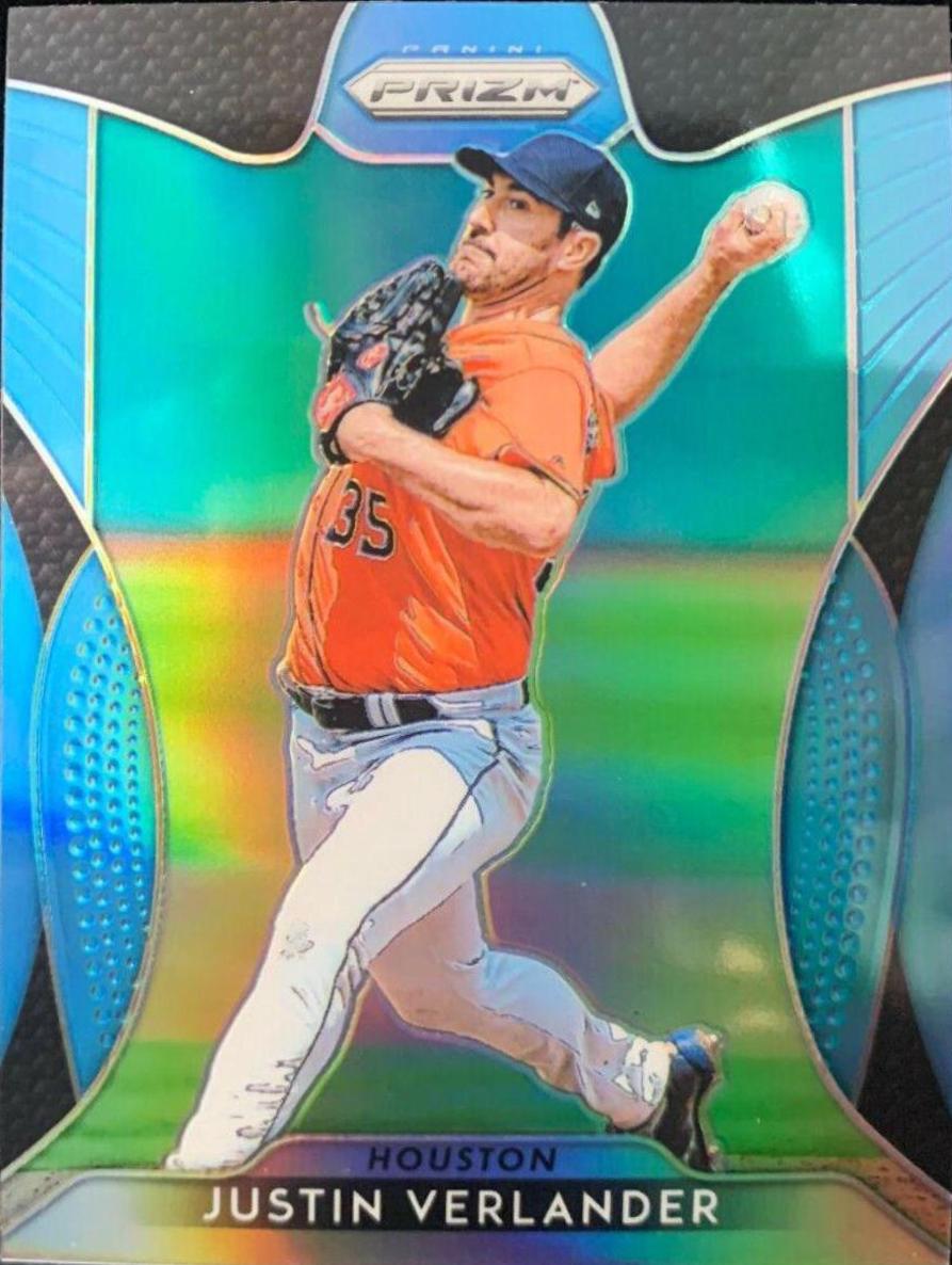 Justin Verlander [Carolina Blue Prizm] #164