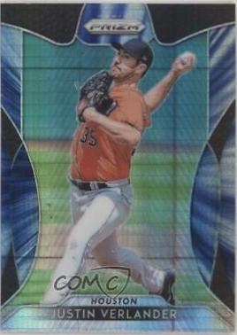 Justin Verlander [Hyper Prizm Blue] #164