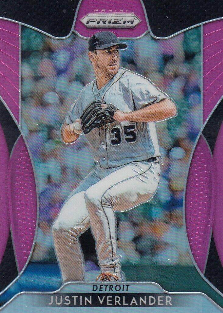 Justin Verlander [Pink Prizm] #244