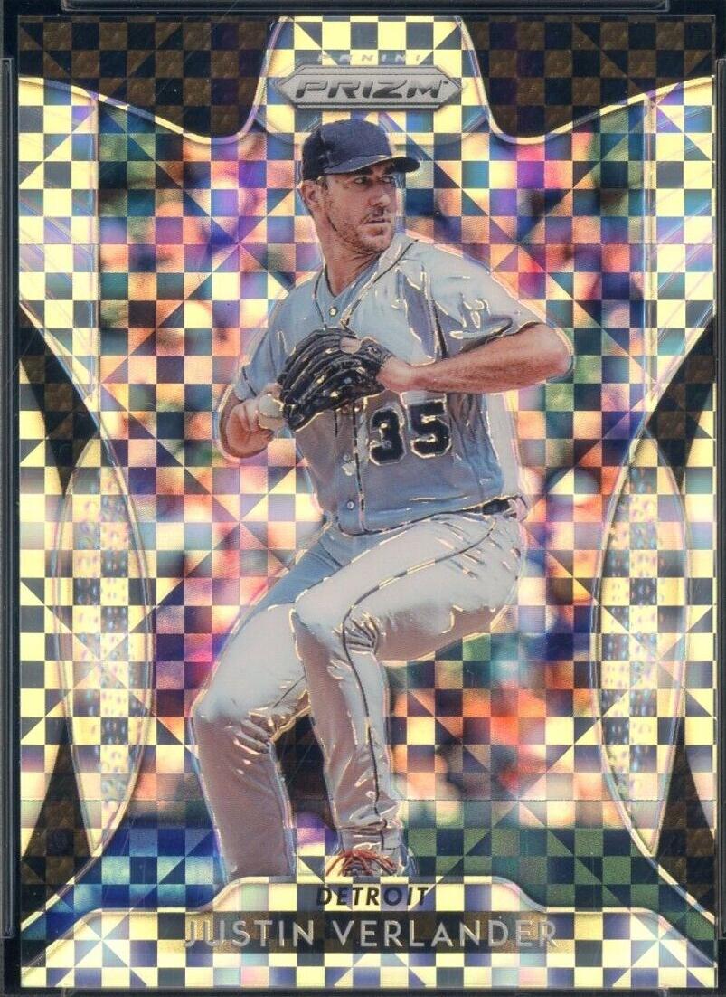 Justin Verlander [Power Plaid Prizm] #244