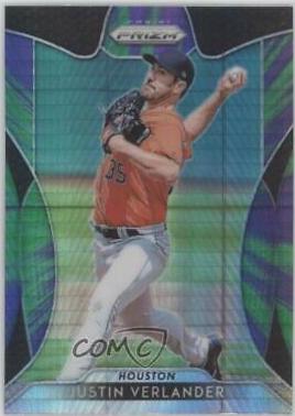 Justin Verlander [Purple & Green Hyper Prizm] #164