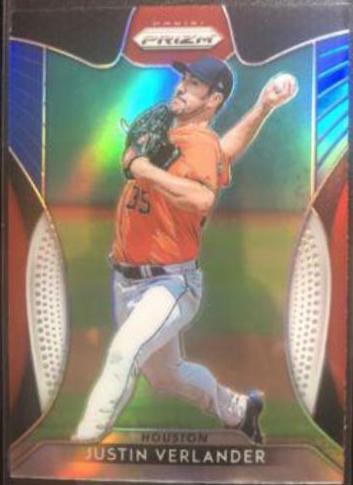 Justin Verlander [Red, White, Blue Prizm] #164