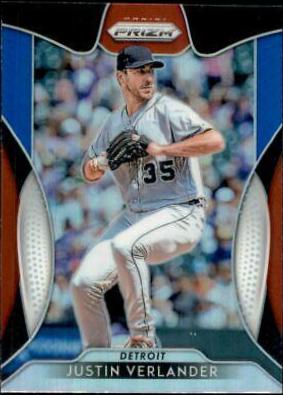 Justin Verlander [Red, White, Blue Prizm] #244