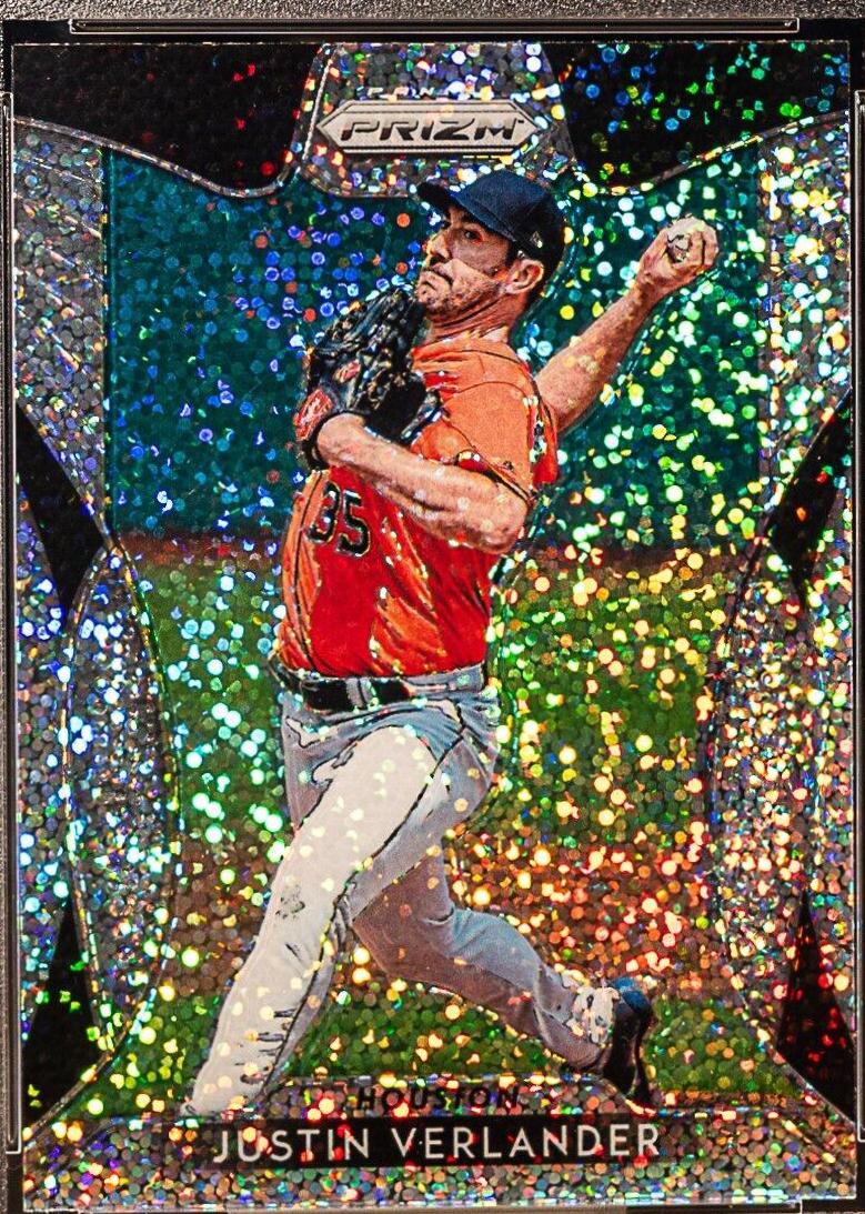 Justin Verlander [White Sparkles Prizm] #244