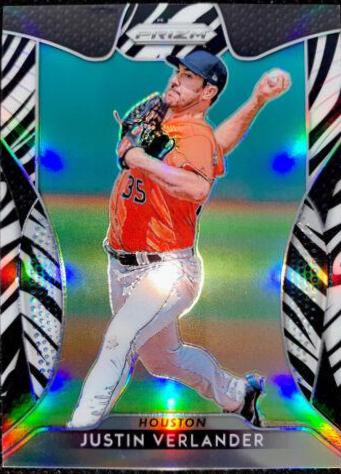 Justin Verlander [Zebra Stripes Prizm] #164