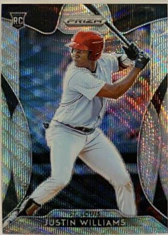 Justin Williams [Blue Wave Prizm] #259