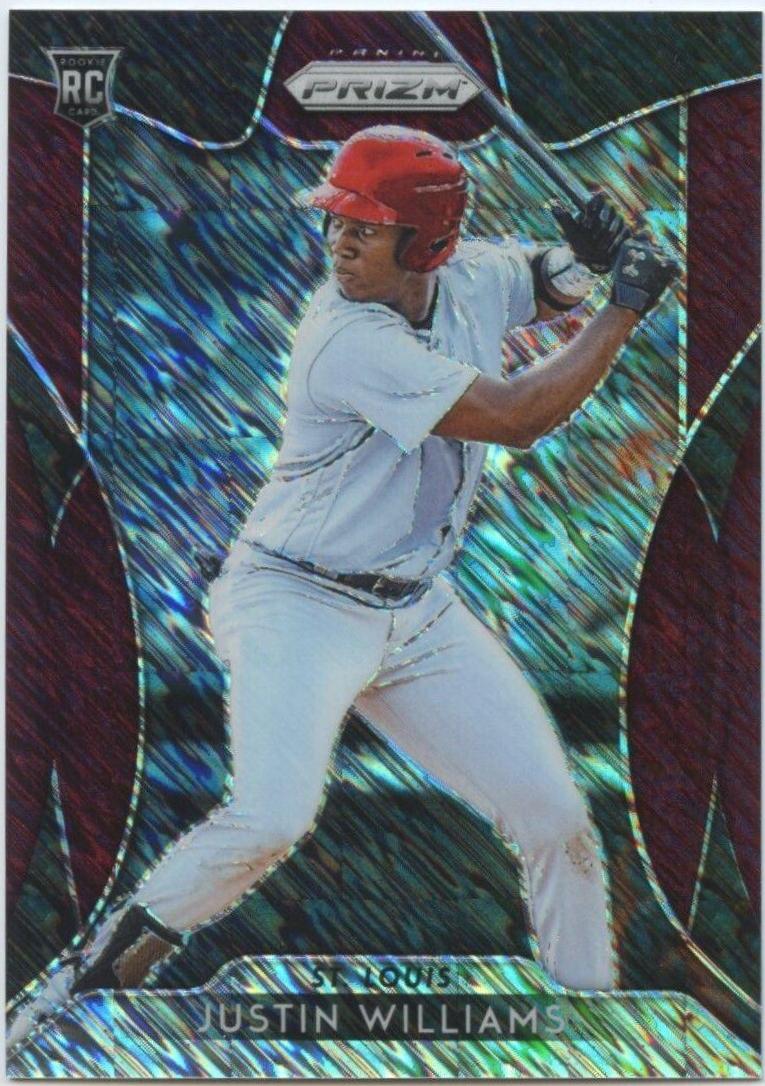 Justin Williams [Burgundy Shimmer Prizm] #259