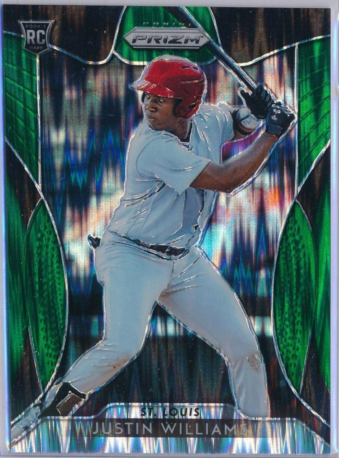 Justin Williams [Forest Green Flash Prizm] #259