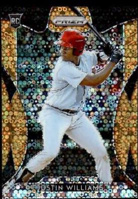 Justin Williams [Neon Orange Donut Circles Prizm] #259