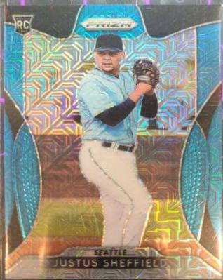 Justus Sheffield [Blue Mojo Prizm] #7