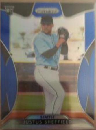 Justus Sheffield [Blue Prizm] #7