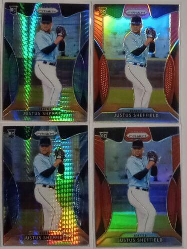 Justus Sheffield [Hyper Prizm Blue] #7