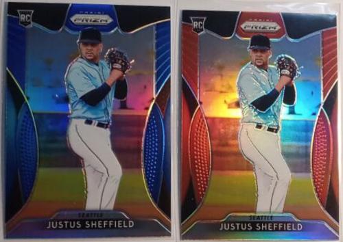 Justus Sheffield [Red, White, Blue Prizm] #7