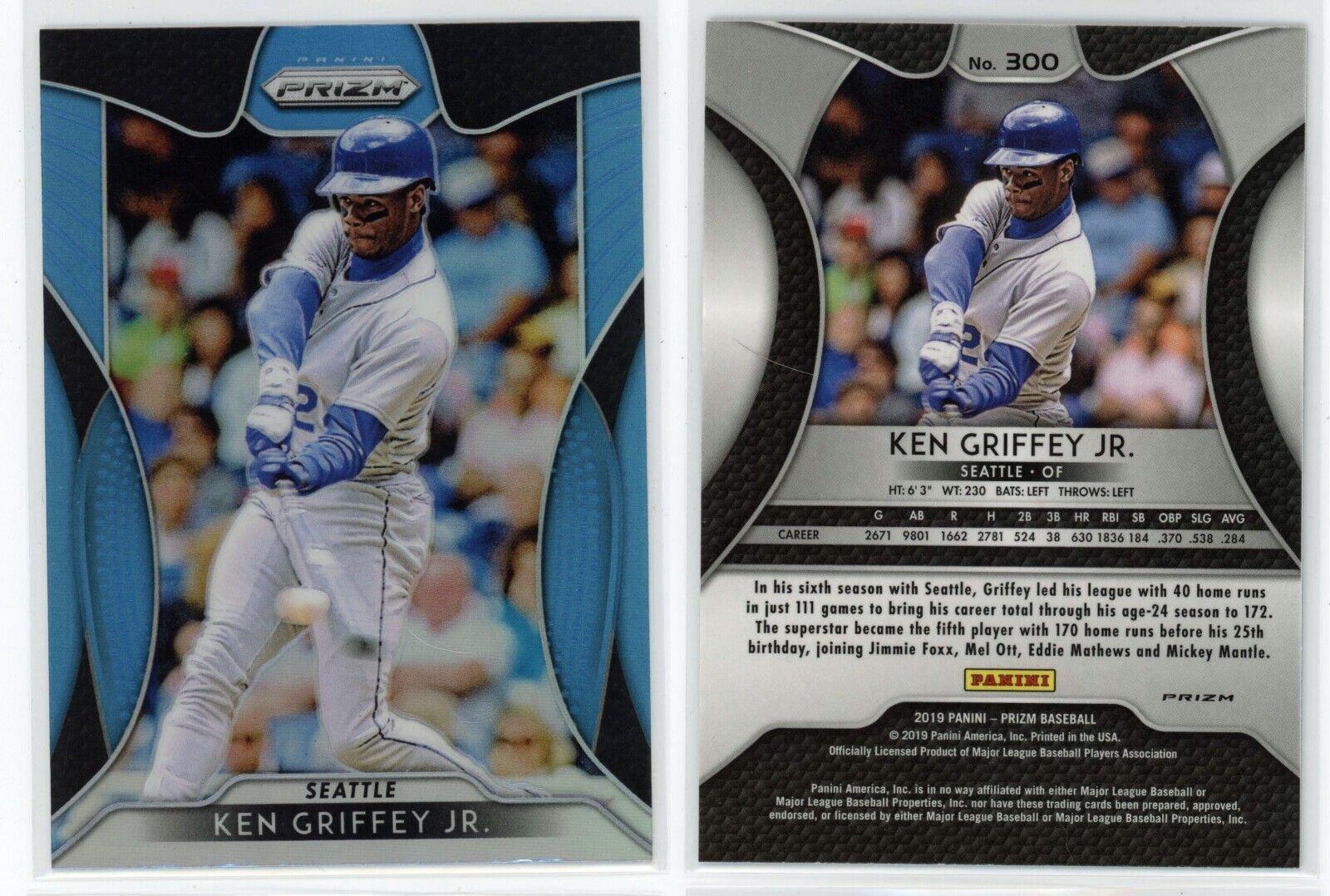 Ken Griffey Jr. [Carolina Blue Prizm] #300