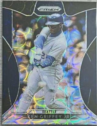 Ken Griffey Jr. [Navy Blue Kaleidoscope Prizm] #300