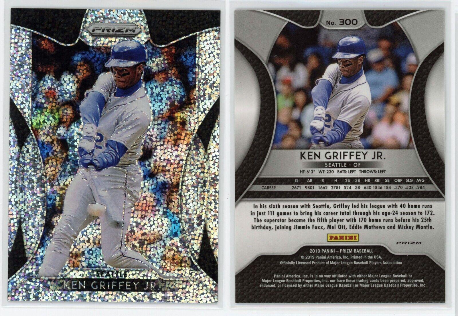 Ken Griffey Jr. [White Sparkles Prizm] #300