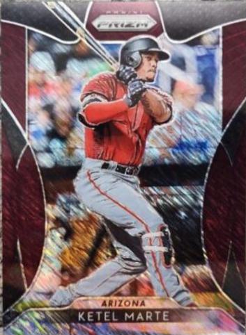 Ketel Marte [Burgundy Shimmer Prizm] #207