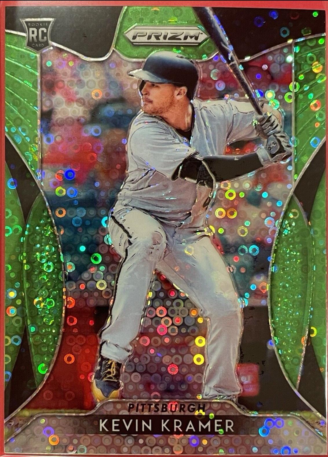 Kevin Kramer [Lime Green Donut Circles Prizm] #176