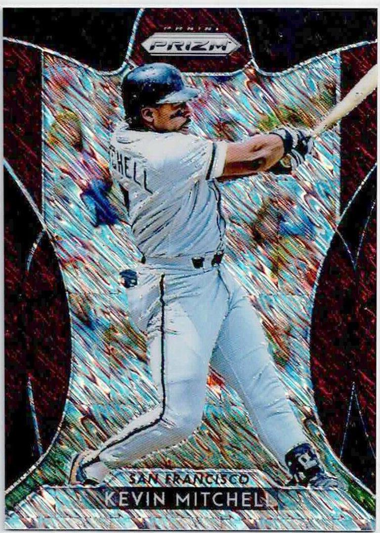 Kevin Mitchell [Burgundy Shimmer Prizm] #269
