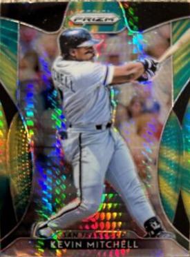 Kevin Mitchell [Green & Yellow Hyper Prizm] #269